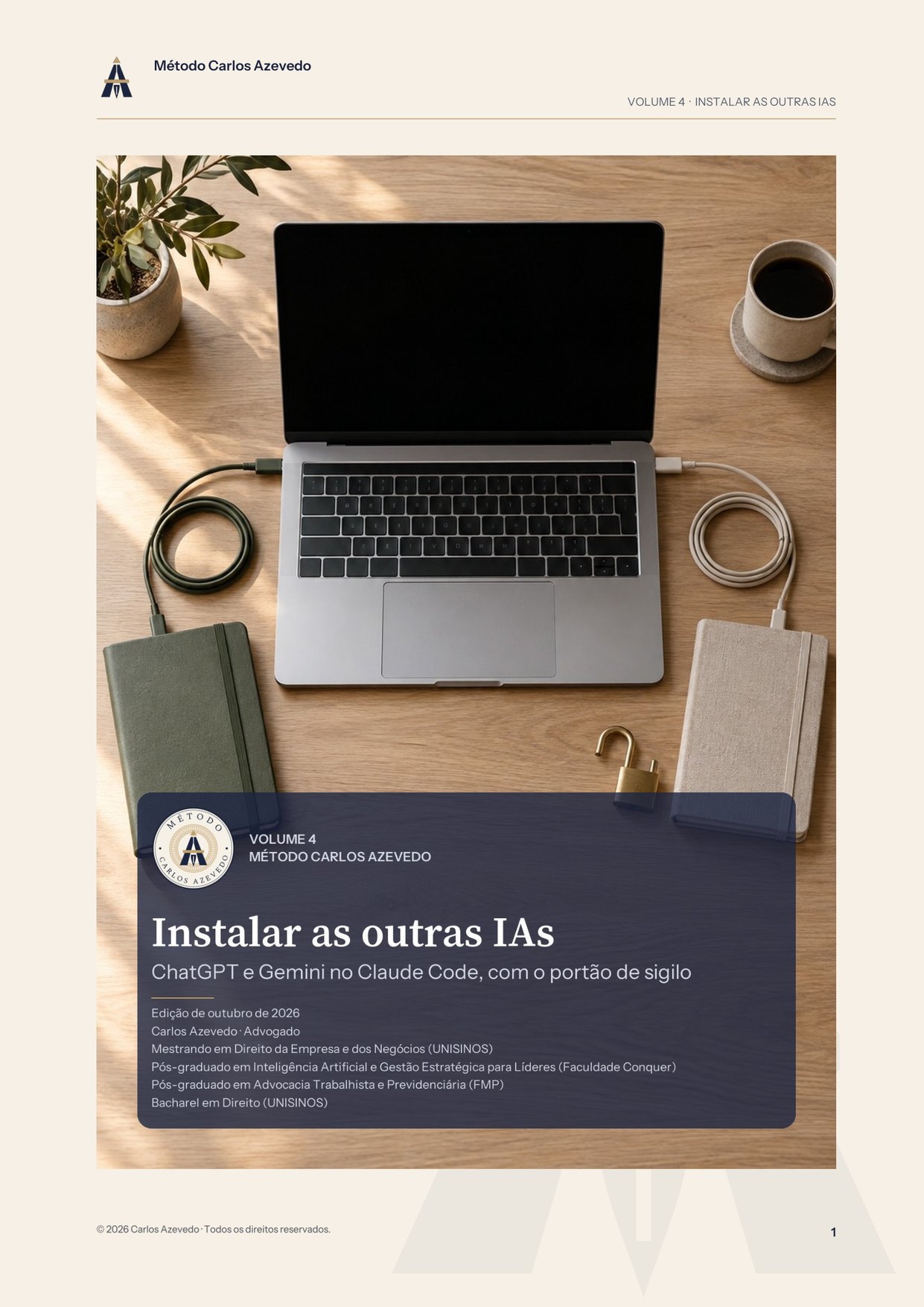 Capa do Vol 4, Instalar as outras IAs